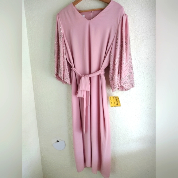 Jack bryan hand Embellished  NWT Polyester Dress Vintage - Picture 3 of 12